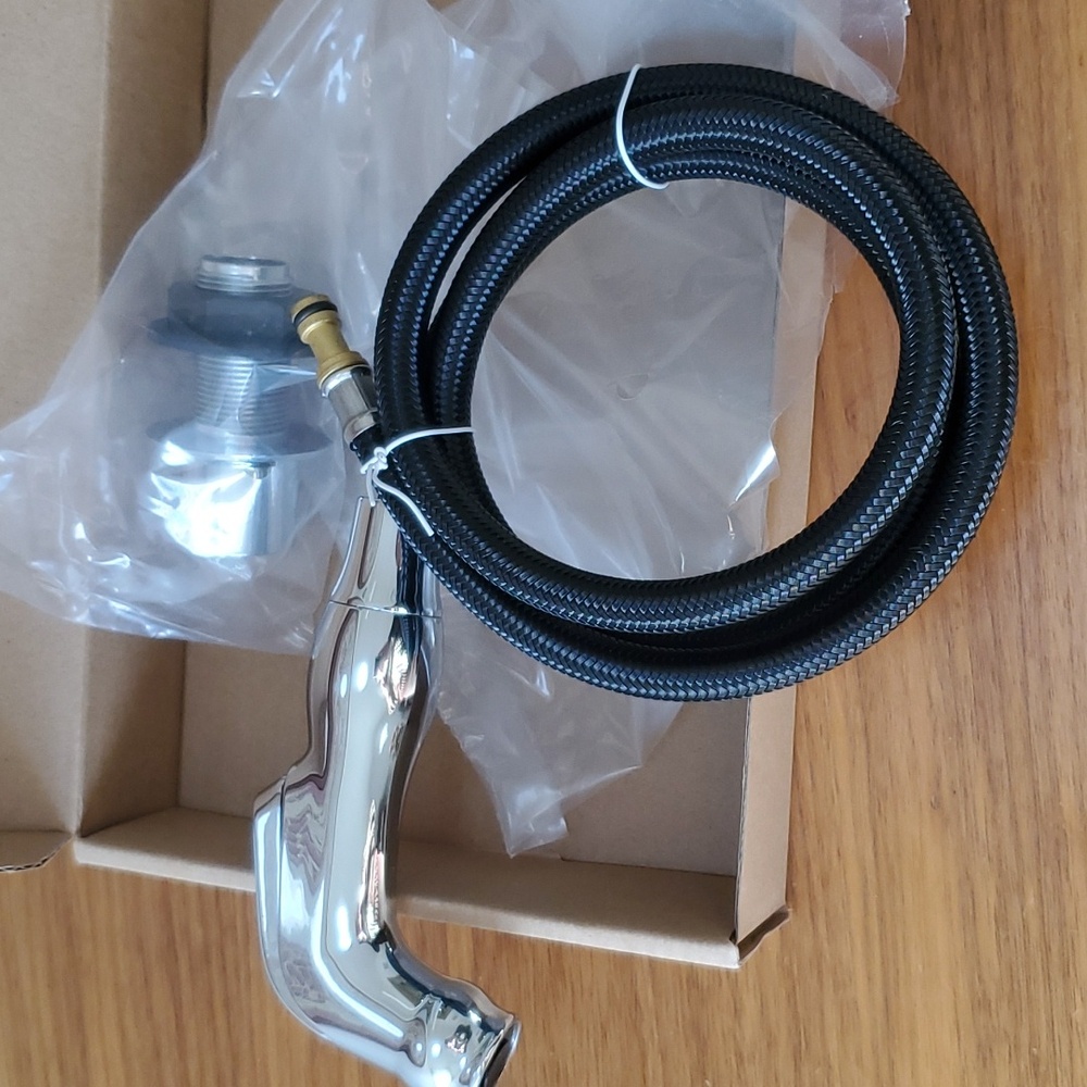 CURATED BY RUA'H KIBRIYA: NIB Unknown Maker Chrome Universal Sink Sprayer